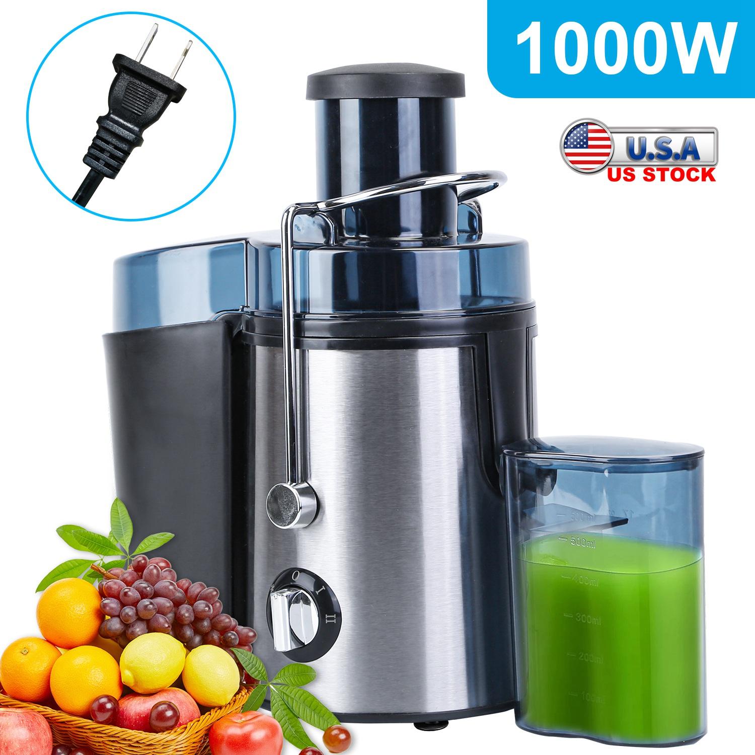 1000W Centrifugal Juicer Juice Extractor with 2 Speeds 2.6in Wide Feed Chute 17Oz Juicer Cup 54Oz Pulp Collector Electric Juicer for Fruits Vegetables thumbnail 4