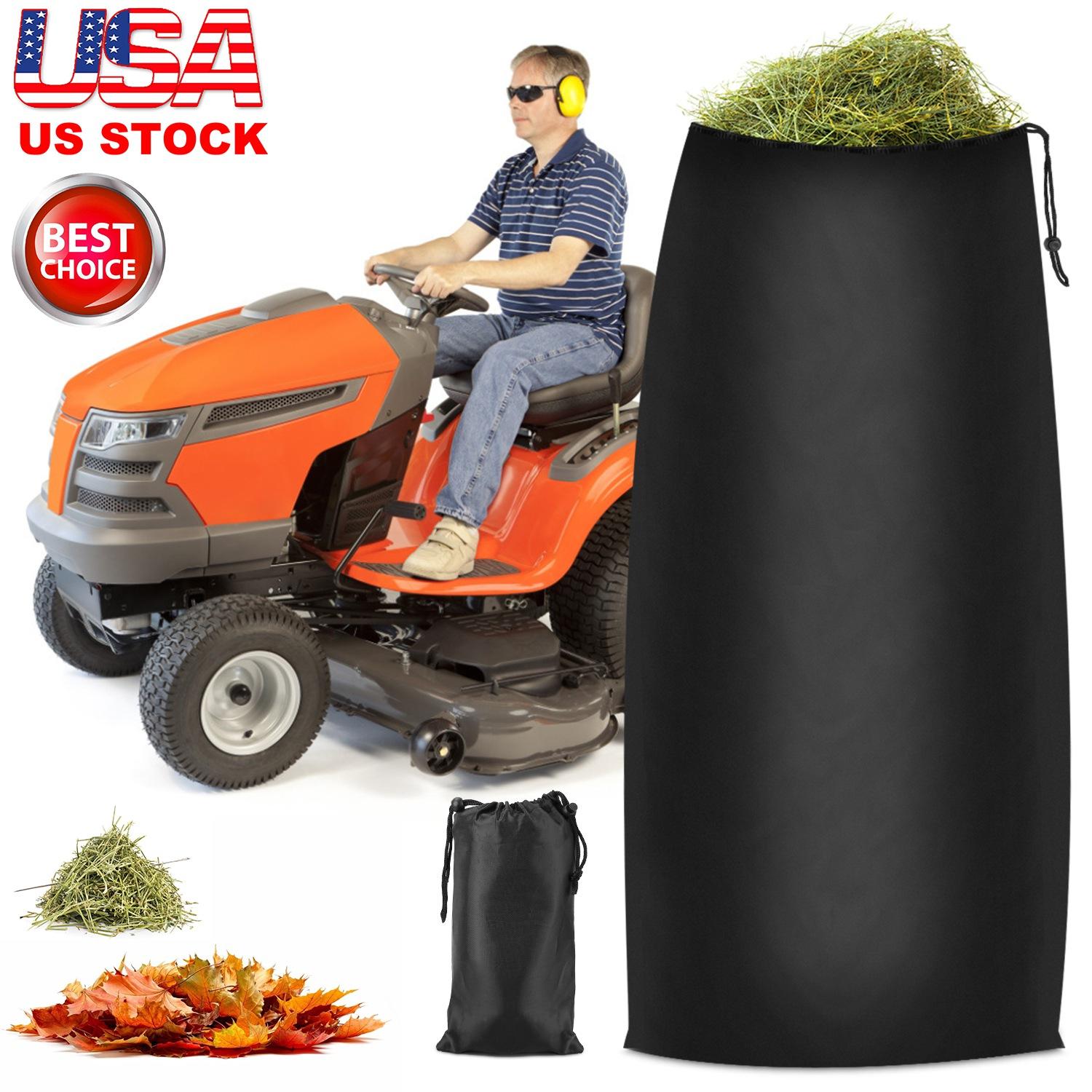 Lawn Tractor Leaf Bag 54 Cubic Feet Standard Garden Waste Collection Bag w/ 112in Opening For Fast & Easy Leaf Collection Riding Lawn Mower Rubbish Ba thumbnail 3